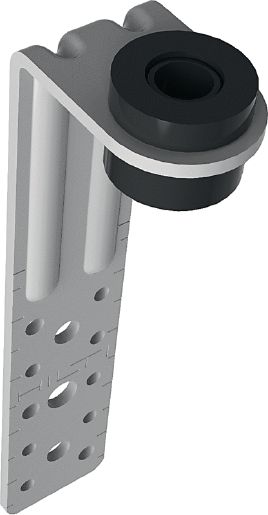 MVA-L Air duct bracket (Extra-long) Galvanised air duct bracket for fastening ventilation ducts directly to ceilings
