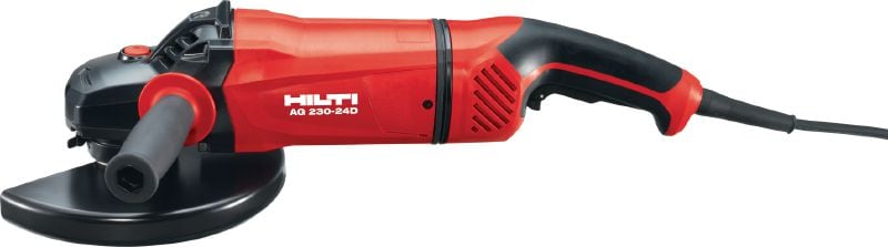 AG 230-24D Angle grinder 2400W angle grinder with dead man's switch, rotatable grip and long-lasting carbon brush, for discs up to 230 mm
