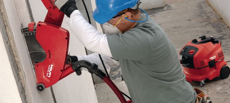 DCH 300 Electric cutter Hand-held electric cutter designed to saw through concrete, masonry and metal up to 120 mm thick Applications 1