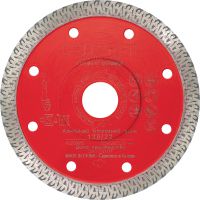 SPX Алмазный диск для твердой плитки Высокоэффективный алмазный диск для непревзойденной производительности резки твердой плитки, например, керамической или гранитной