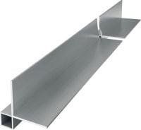 MFT-PEV Rail Aluminum edge vertical profile for assembling facade panels