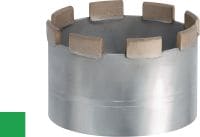 P-U abrasive change module Standard brazeable change module for coring in very abrasive concrete - for all tools