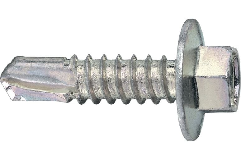 S-MD 23 Z Self-drilling metal screws Self-drilling screw (zinc-plated carbon steel) with pressed-on flange for medium-thick metal-to-metal fastenings (up to 6 mm)