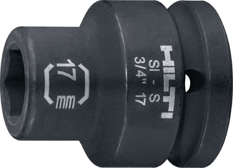 SI-S 3/4 Short impact socket 3/4 (inch) short impact socket for tightening bolts and anchors