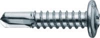 S-MD 01/S-MD 03/S-MD 05 ZW Self-drilling metal screws Self-drilling wafer head screw (zinc-plated carbon steel) without washer for metal to metal fastening