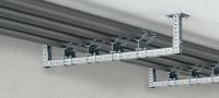 MI Installation girder Hot-dip galvanised (HDG) installation girders for constructing adjustable, heavy-duty MEP supports and modular 3D structures Applications 1