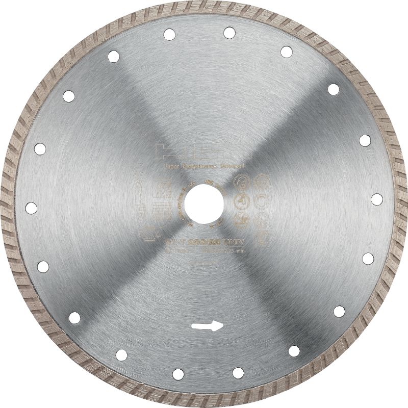 P-T Universal diamond blade Diamond blade for optimal cutting performance in tile, stone and ceramic materials