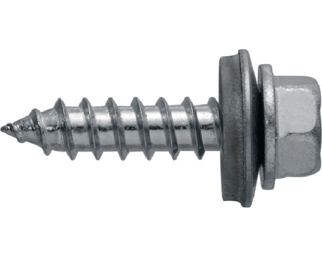 S-MP 53 Z Self-tapping screws Self-tapping screw (zinc-plated carbon steel) with 16 mm washer for fastening on timber framing or thin steel/aluminium