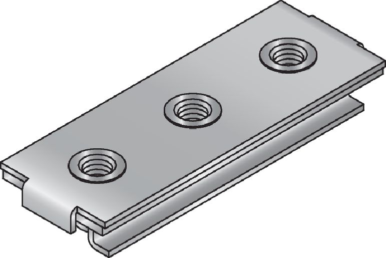 MSG-SE Premium galvanised slide connector for medium-duty heating and refrigeration applications