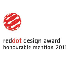                Этот продукт получил премию «Honourable Mention» награды в области дизайна «Red Dot Communication Design Award».            