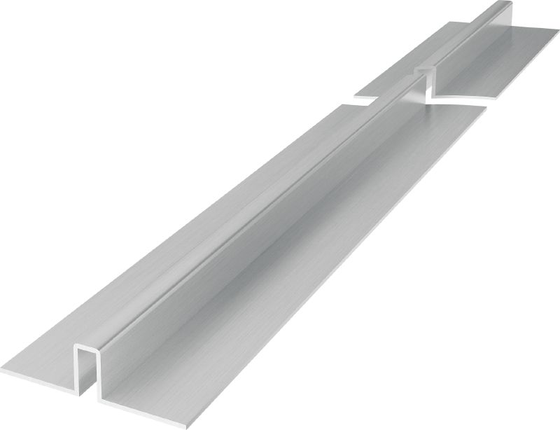 MFT-PJV Rail Aluminum vertical joint profile for assembling facade panels