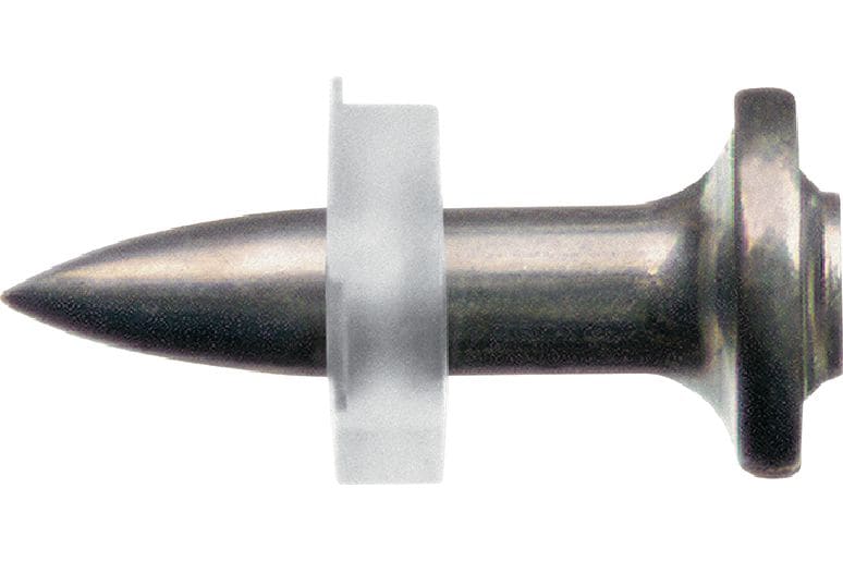 X-R P8 Stainless steel nails High-performance single nail for use with powder-actuated tools on steel in corrosive environments
