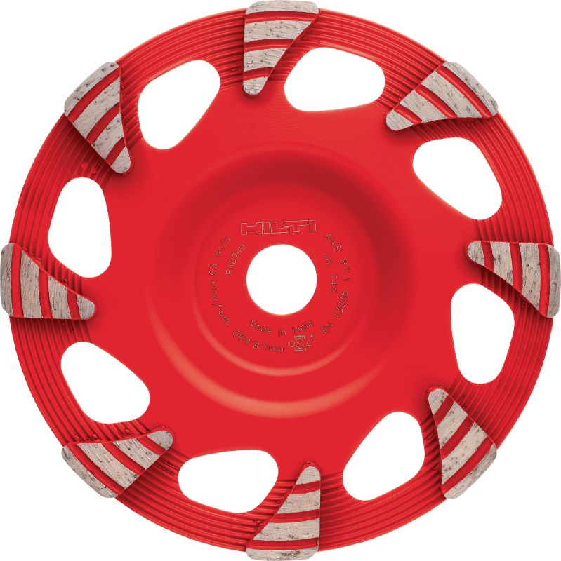 SPX Universal diamond cup wheel (for DG 150) Ultimate diamond cup wheel for the DG 150 diamond grinder – for faster grinding of concrete, screed and natural stone