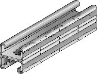 MQ-21 D installation channel Galvanised MQ installation double channel for medium-duty applications