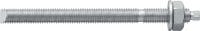 HAS-5.8 Анкерная шпилька Стандартная анкерная шпилька для клеевых анкеров (углеродистая сталь 5.8)