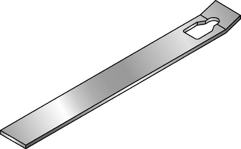 MQT-S Galvanised retaining strap for fastening MQT-G beam clamps more securely