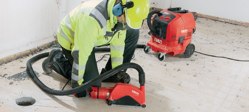 AG 230-24D Angle grinder 2400W angle grinder with dead man's switch, rotatable grip and long-lasting carbon brush, for discs up to 230 mm Applications 1